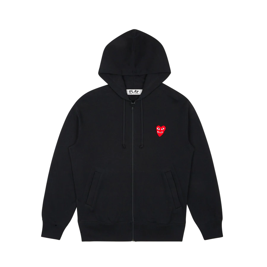 Black-CDG-Hoodie-Zip-Up-–-Double-Heart.webp