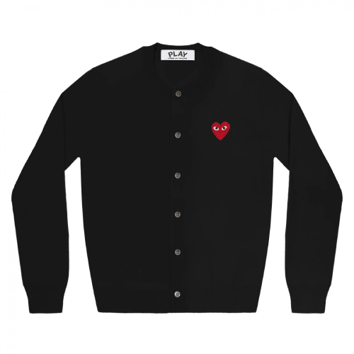 CDG-PLAY-Round-Neck-Cardigan-Red-Emblem-Black.png