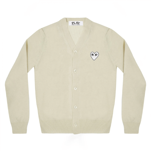 CDG-PLAY-V-Neck-Mens-Cardigan-White-Heart-Natural-Series-Off-White.png