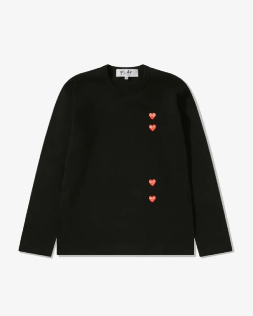 CDG-Play-Multi-Red-Heart-Long-Sleeve-T-Shirt-Black.png