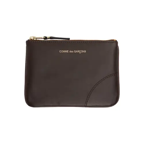 COMME-des-GARCONS-Brown-Classic-Small-Pouch.webp