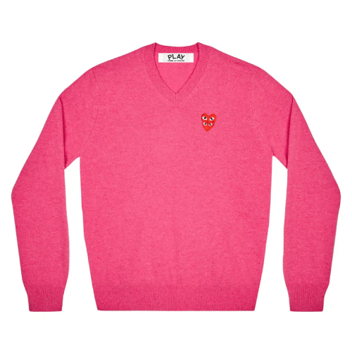 Play-Comme-des-Garcons-Double-Eye-V-Neck-Sweater-Pink.png